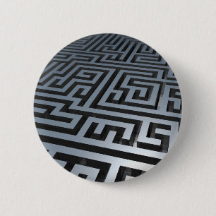 Metal Maze Button