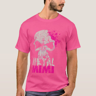 Metal Mimi Rockmusik Mama Oma Muttertag T-Shirt