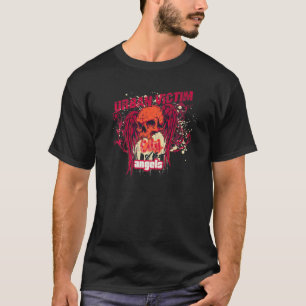 Metal Music Skull Streetwear Style Gothic Top