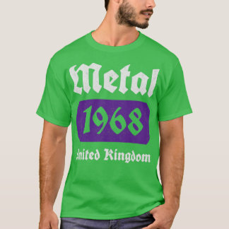 Metal-Musik 1968 Vintage T-Shirt
