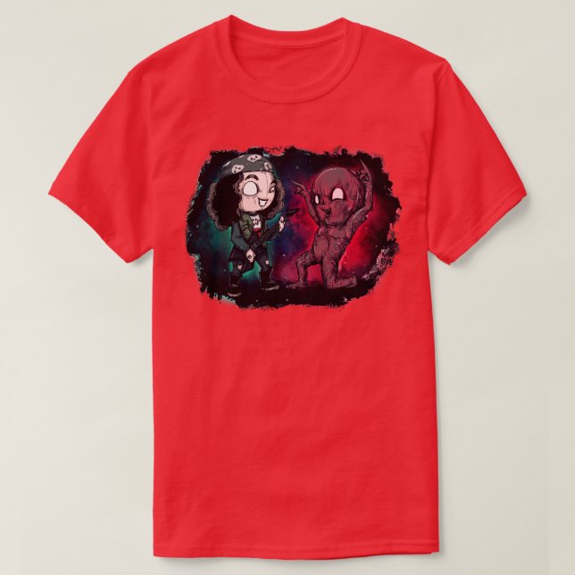 Metal nach oben T-Shirt (Design vorne)