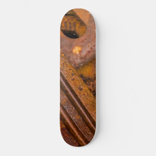 METAL REGLES SKATEBOARD DECK (Vorderseite)