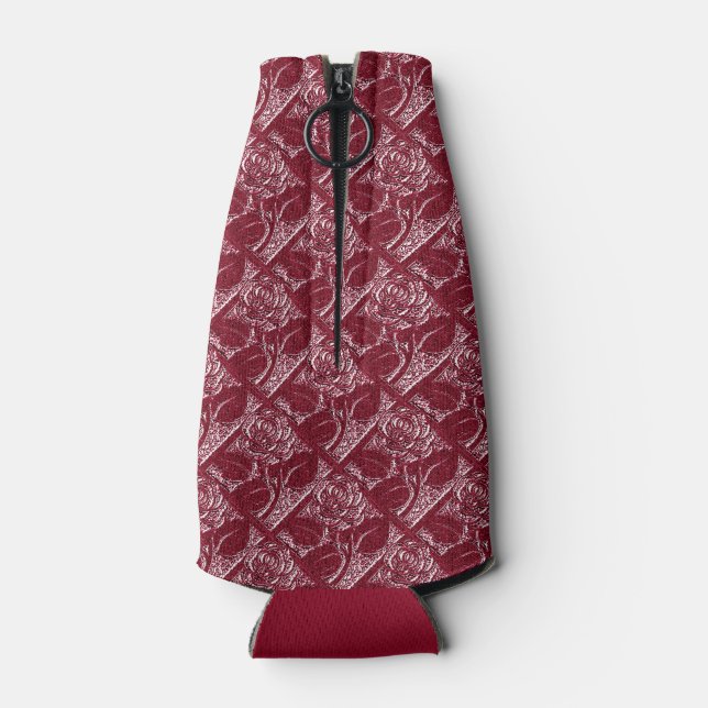 Metal-Rose-16-Wein-FLASCHE COOLER Flaschenkühler (Rückseite)