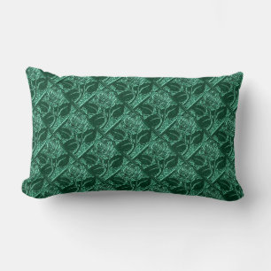 Metal-Rose-19-Jade Green-Lumbar Kissen