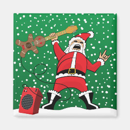 Metal Santa Magnet