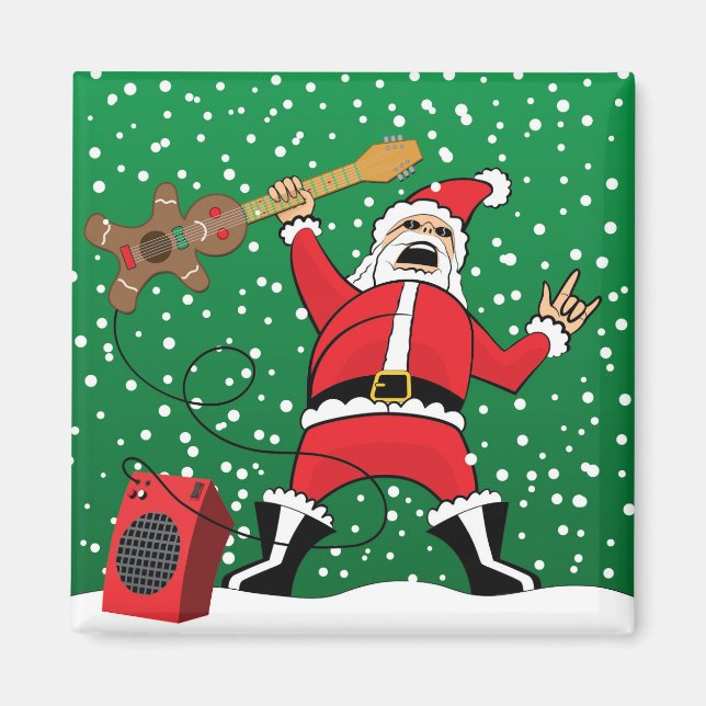 Metal Santa Magnet (Vorne)