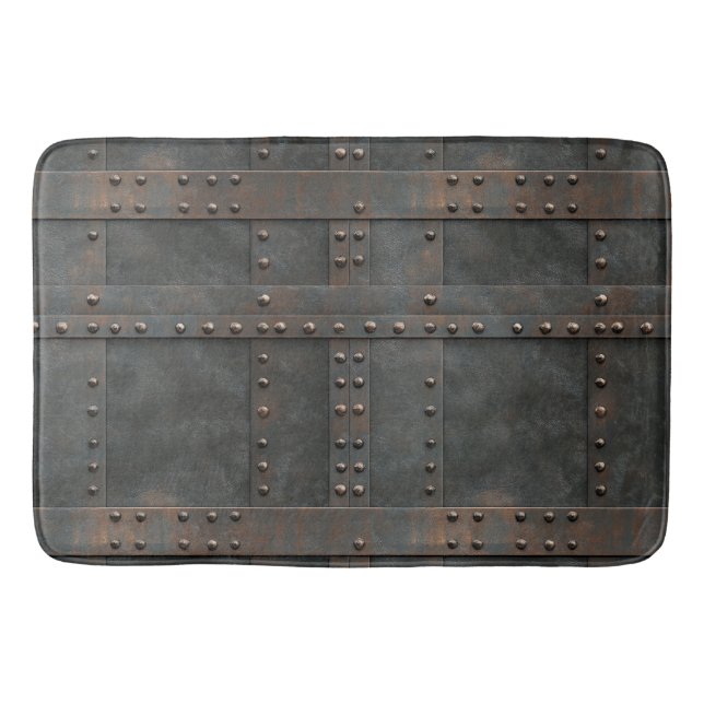 Metal Texture Bath Mat Badematte (Vorderseite)