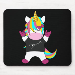 Metal Unicorn Mousepad