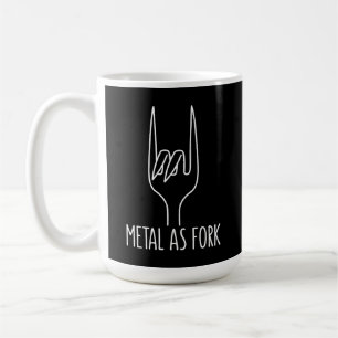 Metal wie Gabel Funny Rock on Kitchen Design Kaffeetasse