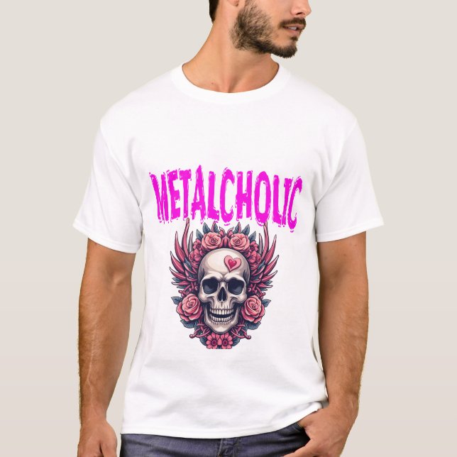 metalcholisch T-Shirt (Vorderseite)