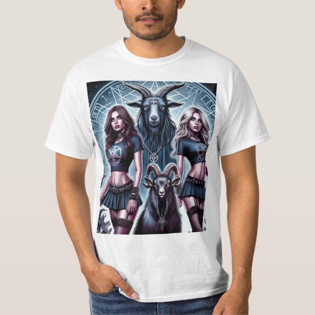 Metaleras junto a Satán T-Shirt (Vorderseite)