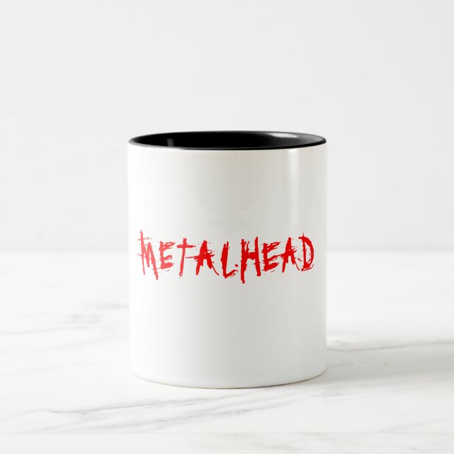METALHEAD ZWEIFARBIGE TASSE (Mittel)