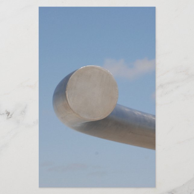 Metalic Blue Skies Briefpapier (Vorderseite)