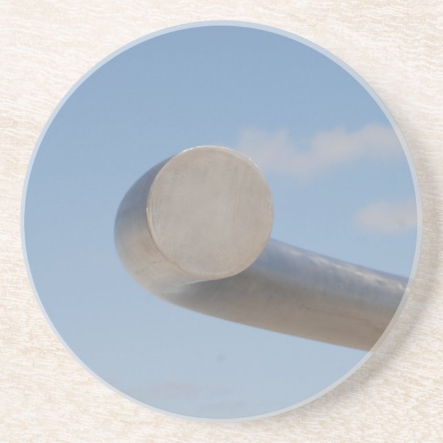 Metalic Blue Skies Getränkeuntersetzer (Vorne)