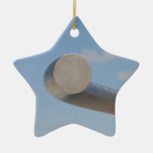 Metalic Blue Skies Keramikornament