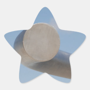 Metalic Blue Skies Stern-Aufkleber