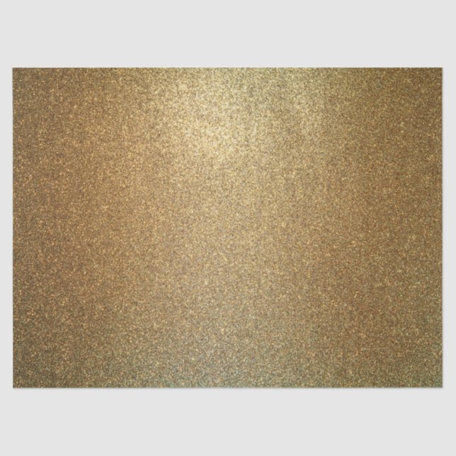 Metalic Gold Glitzer 20-x30 Decoupage Seidenpapier (Vorderseite)