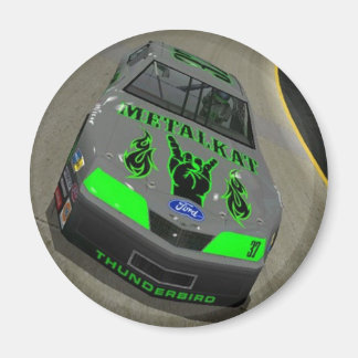 Metalkat Race Car Magnet