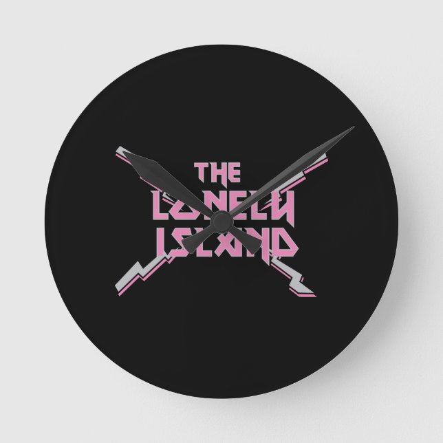 Metall 2 runde wanduhr (Vorderseite)