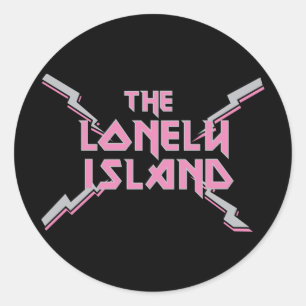 Metall 2 runder aufkleber