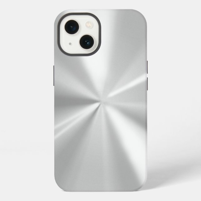 Metall: Chrom iPhone Hülle (Rückseite)