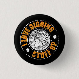 Metall, das Button-Abzeichen, ideales Geschenk Button