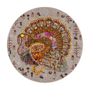 Metall die Türkei Schneidebrett