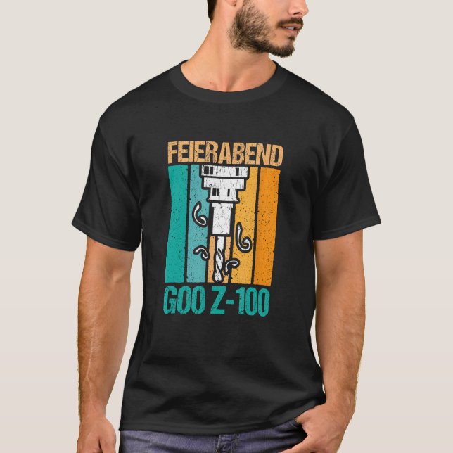 Metall-Fräskutter G00 Z-100 T-Shirt (Vorderseite)