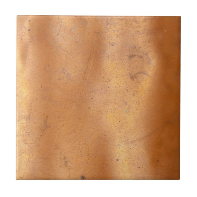 Metall-Kupfer-Textur Fliese (Vorderseite)