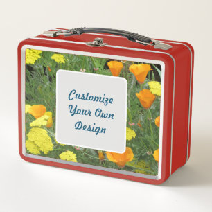 Metall-Lunchbox-individualisierbares Design Metall Brotdose