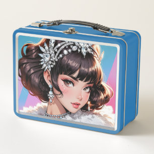 Metall-Lunchbox/Kosmetikbox Metall Brotdose