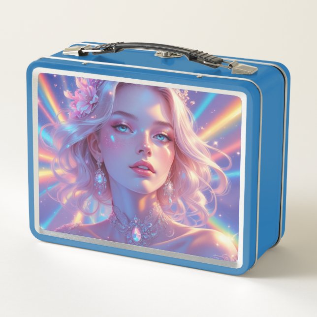 Metall-Lunchbox Metall Brotdose (Rückseite)