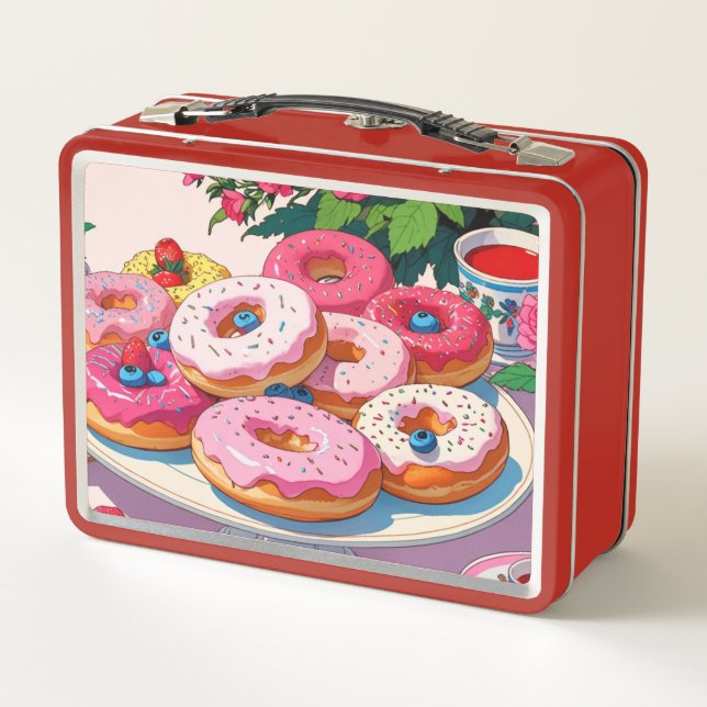 Metall-Lunchbox Metall Brotdose (Rückseite)