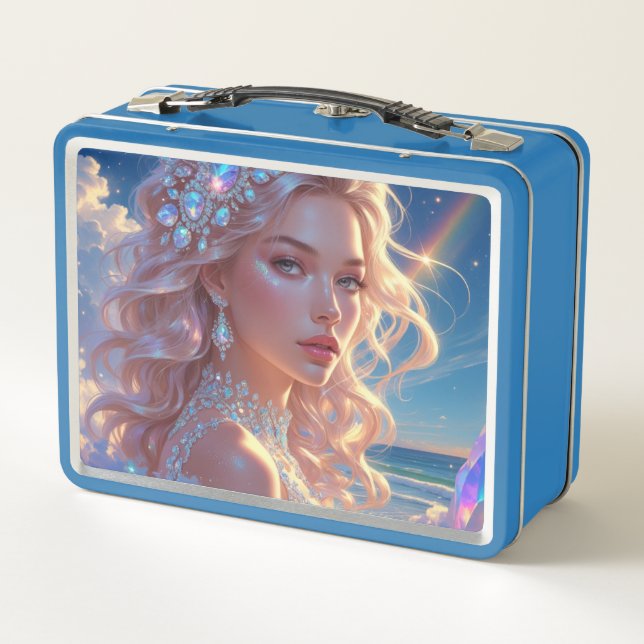 Metall-Lunchbox Metall Brotdose (Rückseite)