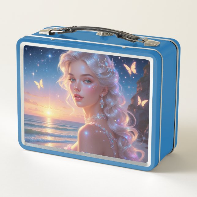 Metall-Lunchbox Metall Brotdose (Rückseite)