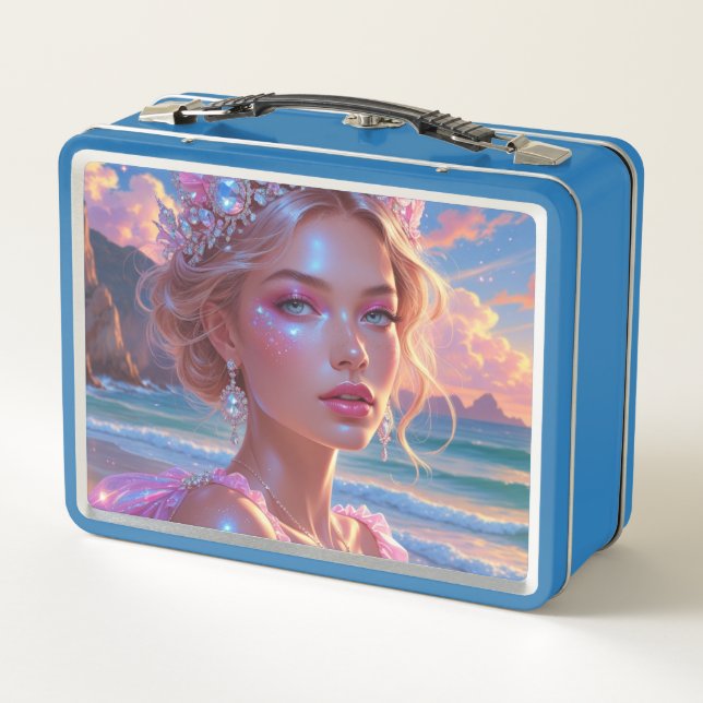 Metall-Lunchbox Metall Brotdose (Rückseite)