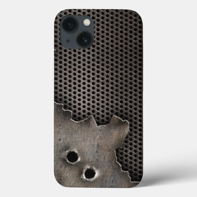 Metall mit Kugeln im Hintergrund Case-Mate iPhone Hülle (Rückseite)