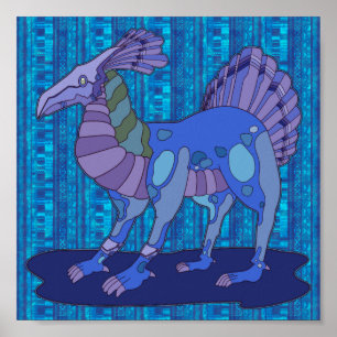Metall-Monster Poster