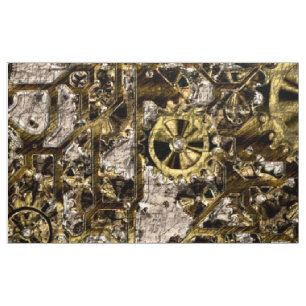 Metall Steampunk Stoff