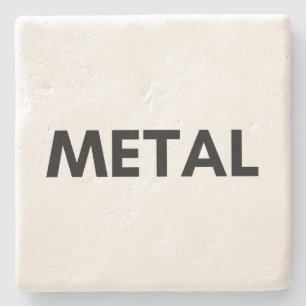 Metall Steinuntersetzer