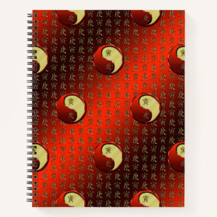 Metall-Tiger Notizbuch