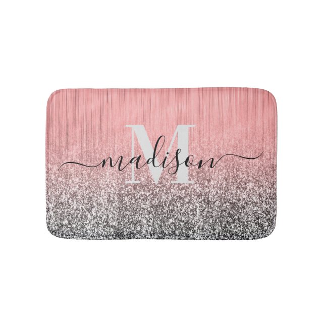 Metall und Glitzer Badematte (Vorderseite)