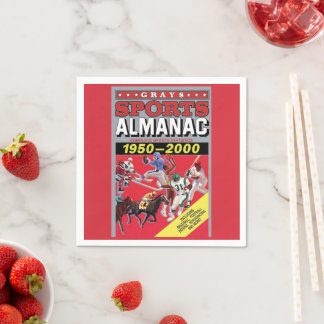 Metall-Wandkunst Sport-Almanach Serviette