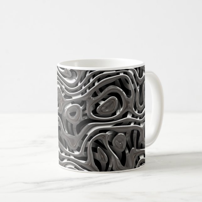 Metallabfall 4 Tasse (VorderseiteRechts)