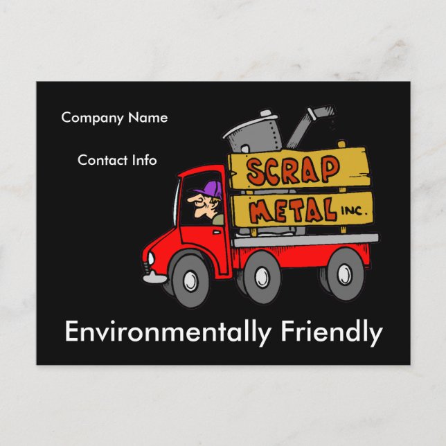 Metallabscheider Postkarte (Vorderseite)