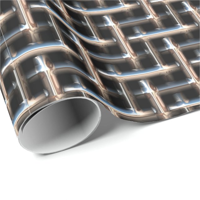 Metallabziehpapier 2 geschenkpapier (Rolleneckpunkt)