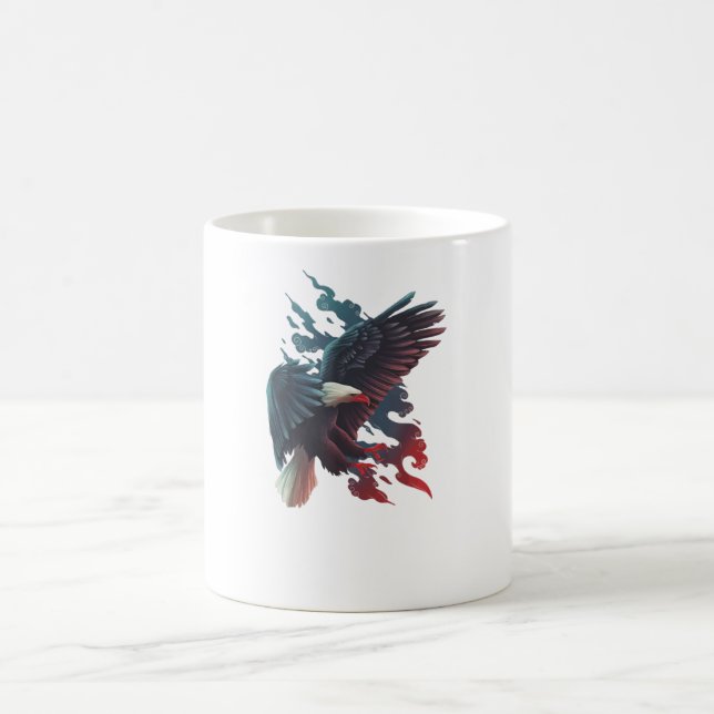 Metalladler Kaffeetasse (Mittel)
