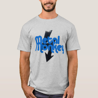 Metallaffe-Blitzschlag T-Shirt