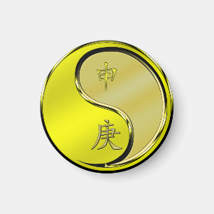 Metallaffe Magnet