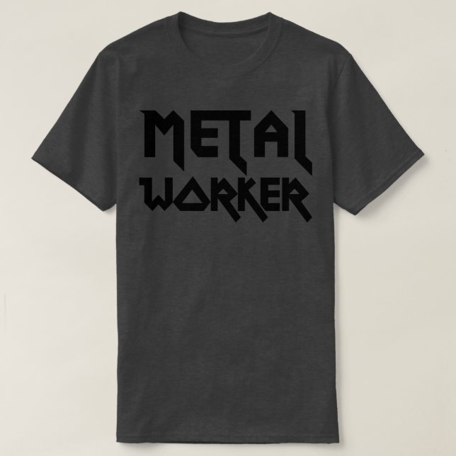 Metallarbeiter T-Shirt (Design vorne)
